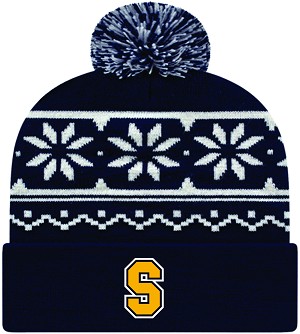 Navy Knit Hat 