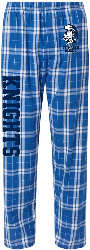 Royal/Silver Flannels 